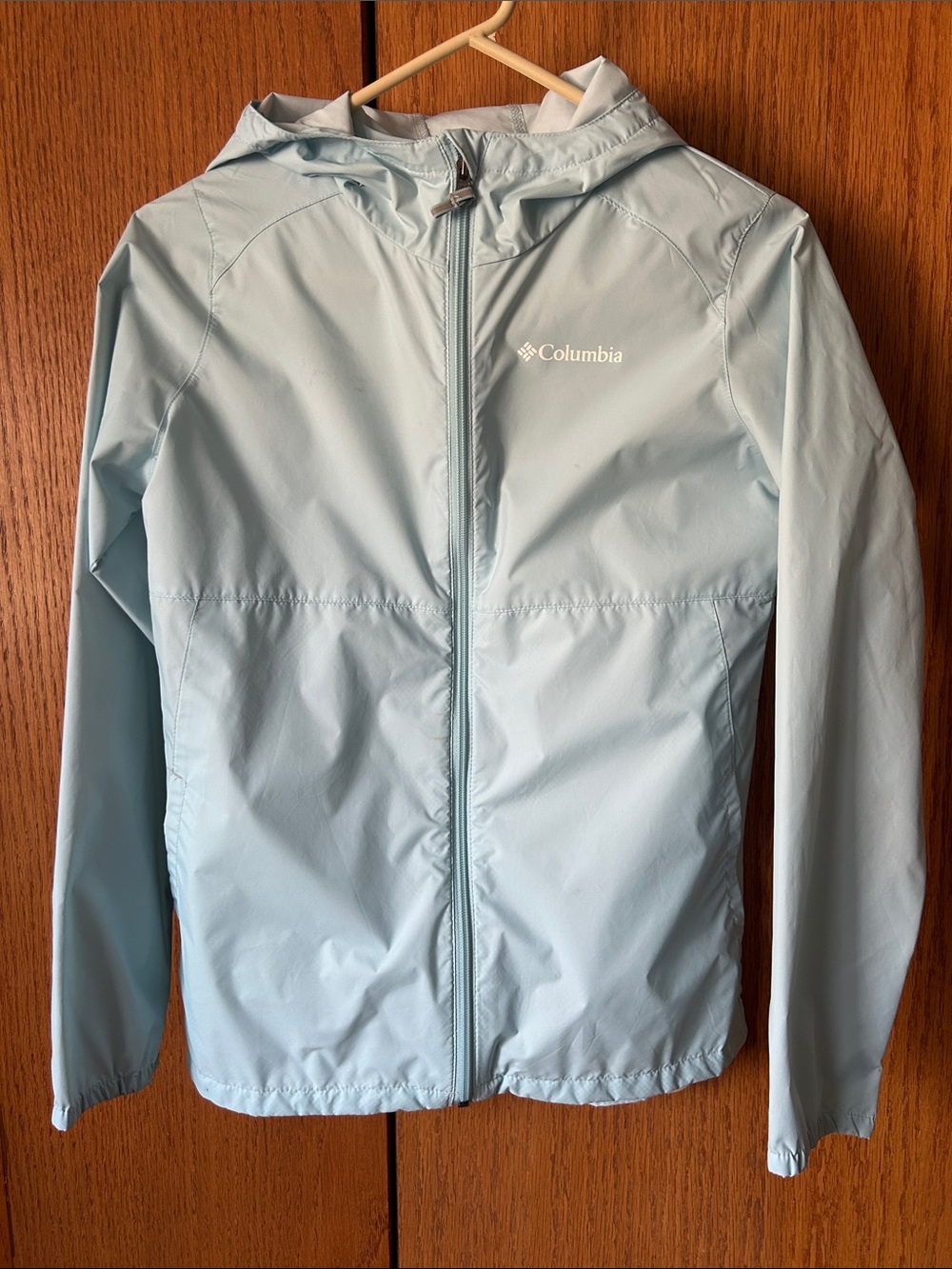 Columbia girls windbreaker jacket